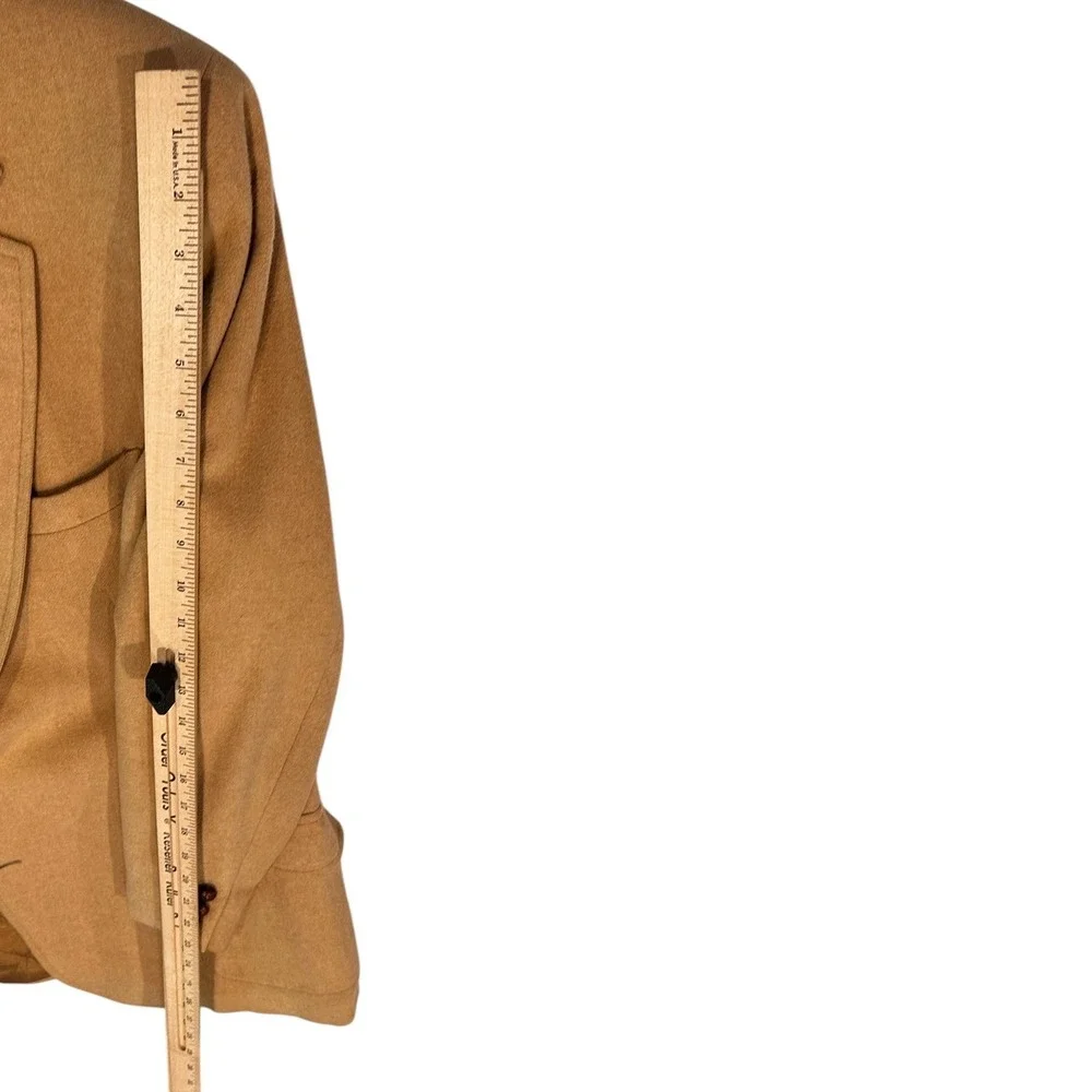Barry Leeds Porter-Stevens Mens 100% Camel Hair Blazer Tan Sport Coat New Orlean